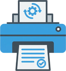 출력 관리 아이콘