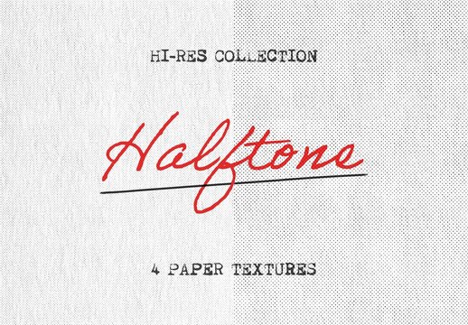 Halftone Paper Textures