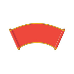 矢量新年节庆挂联卷轴横幅对联
