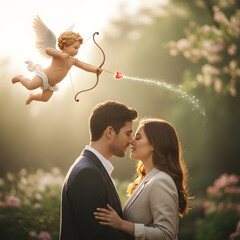 Valentine Love Hug Art