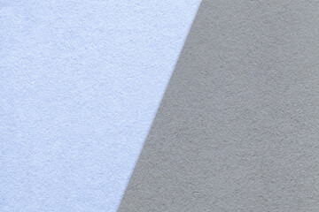 Texture gray, light blue paper background, half two colors. Geometric template for banner, presentation with copy space