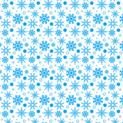 vector abstract seamless pattern snowflakes christmas set, Christmas wrapping paper concept