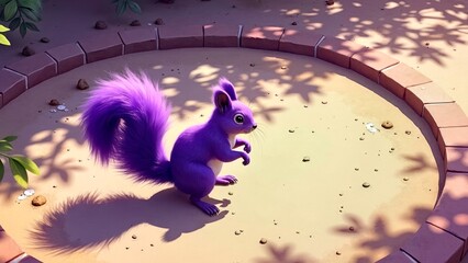 Purple Squirrel Independent Sand Noodles in Sandprint Courtyard