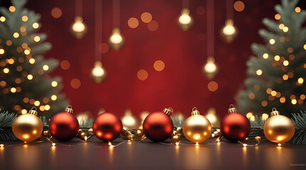 christmas lights background