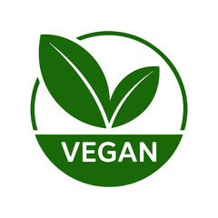 vegan organic food icon set