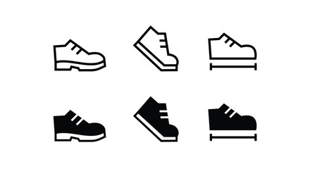 sneakers icon, Casual Sporty Shoe, Running shoes glyph icon, fitness and sport, gym sign symbol, logo, illustration, editable stroke, flat design style isolated on white