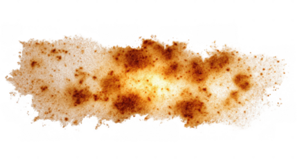 Examining pigmentation changes in birthmarks reveals variations in melanocyte activity, providing insights into skin biology and health indicators on a transparent background