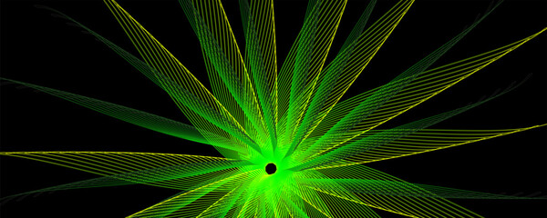 abstract scene of flight in space, space traveling, time machine, abstract background illustration