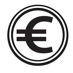 Euro icon set. europe european currency eur icon for UI designs