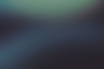 Muted teal and blue grainy gradient blur background. Dreamy modern abstract background.