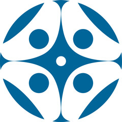 Metallic Water Reflection Emblem