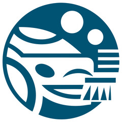 Playful Automotive Cleaning Emblem