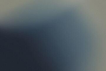 Soft cool blue and gray beige grainy gradient blur background. Abstract business background.