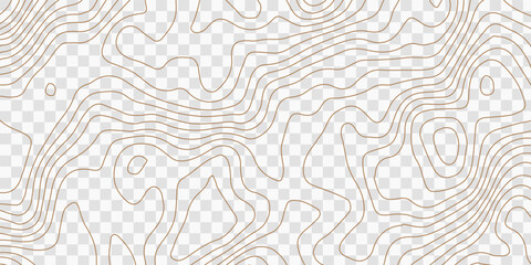 Obraz premium Abstract gold topographic lines on a green background. Golden line waves topographical design. Geographic mountain contours Vector Illustration.