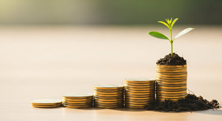 Personal finance planning growth metaphor