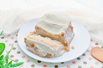 簡単サブレチーズケーキ