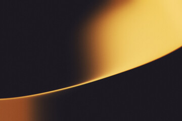 Golden amber and warm glow grainy gradient blur background. Cinematic luxury abstract background.