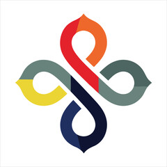 A unique vector logo design illustration 