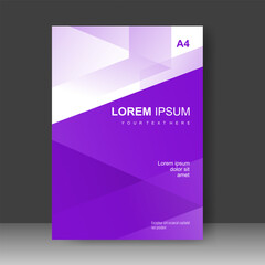 Book cover modern layout design. for Annual report, Brochure template, catalog, Simple Flyer promotion, magazine. Vector illustration