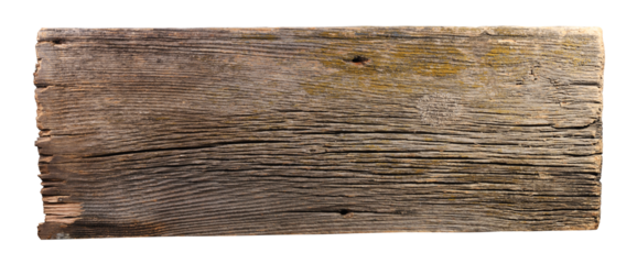 Old wooden sign board background. plank wood isolated for design art work or add text message. 