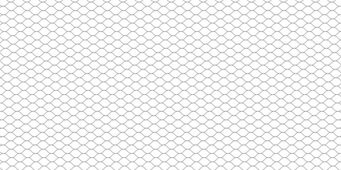 Curved net pattern. Seamless design for sportswear or equipment like soccer goals, volleyball nets, basketball hoops, hockey nets, and athletic gear © isma