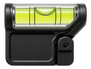 Rotating vial adjustable bubble level for precise angle setting in cabinetry.