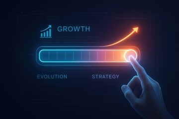 Growth Strategy Digital Progress Bar