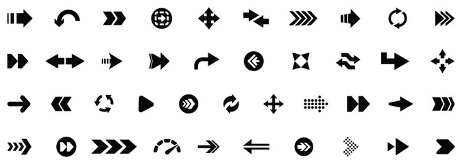 black arrows