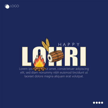 Happy Lohri is a vibrant Punjabi festival celebrated in January to mark the harvest season.