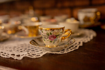 Porcelain cup, vintage