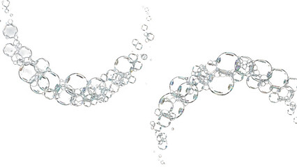 Obraz premium Abstract bubble arch