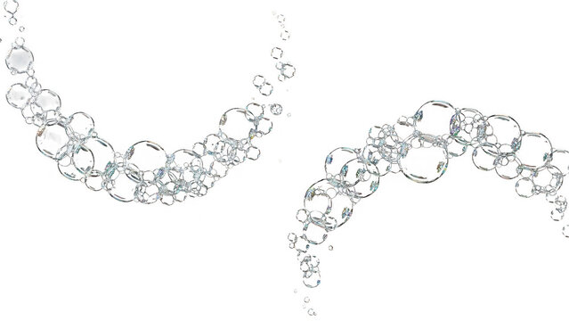 Abstract bubble arch