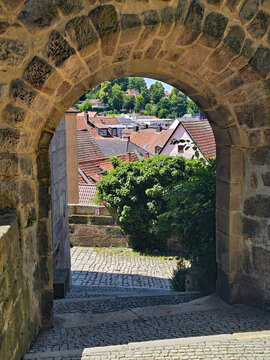 Great views of the beer town of Kulmbach in Bavaria