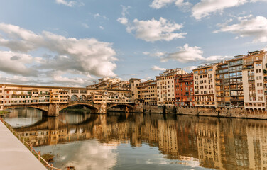 Ponte Vecchio skyline, Florence.