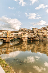 Ponte Vecchio skyline, Florence.