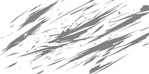 Dynamic grey brush strokes and abstract splatters forming a modern grunge background texture