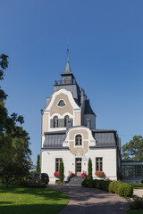 Neeruti Manor Buxhoewden in park landscape Estonia