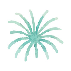 watercolor fireworks