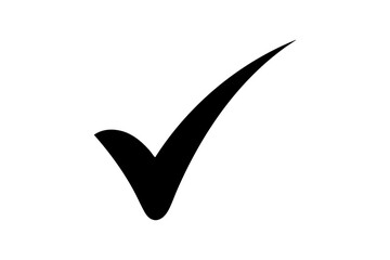 Check Mark Tick Icon Isolated on Transparent Background © Sudharsan