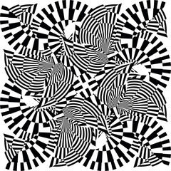 op art modern background, creative dynamic pattern, vector composition