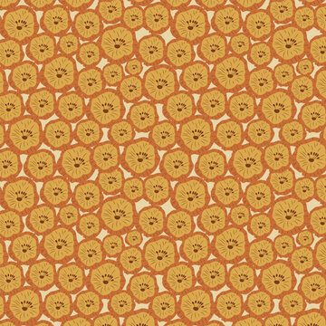 Floral Pop seamless vector pattern