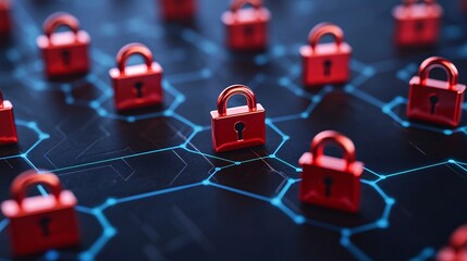 Encrypted command protocol secure network overview illustrating encrypted command sequences trusted pathways and transmission control. 