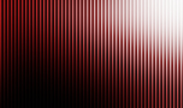 Abstract vertical red and black gradient background featuring repeating parallel lines creating a dramatic and modern textured surface design