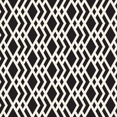 Vector seamless geometric pattern. Repeating lattice background. Modern stylish lines texture.