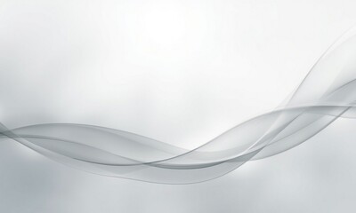 Abstract grey background poster with dynamic. technology network illustration.