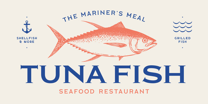 Gilt-head bream, fish, Dorado, seafood, sketch. Vintage retro print, seafood fish sketch, logo sign template, ink pencil style drawing, engrave old school. Hand drawn sketch fish. Vector Illustration