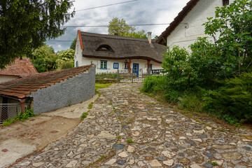 Historischer Ortskern von Szigliget, Nationalpark Balaton-Oberland, Balaton, Ungarn