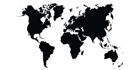 Vector illustration of a horse with shadow