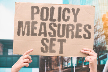 "Policy Measures Set" Framework finalized. SANCTIONS. POLICY. MEASURES. ANNOUNCE. STATE.