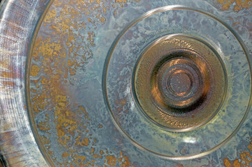 Detail an einem Gong